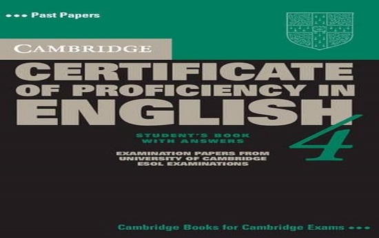 Certificate of Proficiency in English